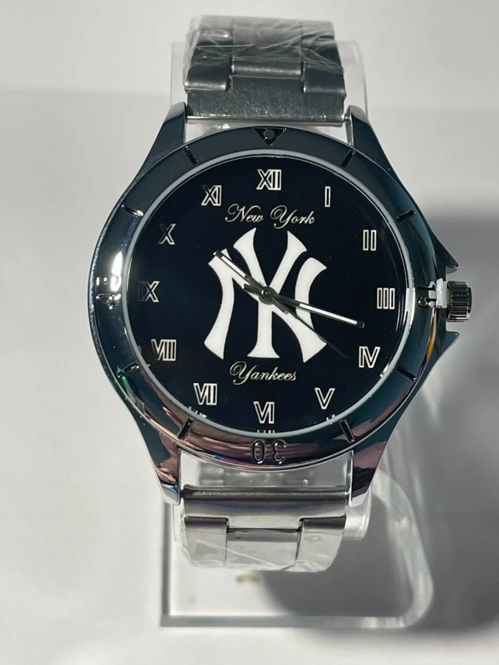 New York Yankees MLB Stainless-steel Men's Watch NEW - Picture 9 of 9
